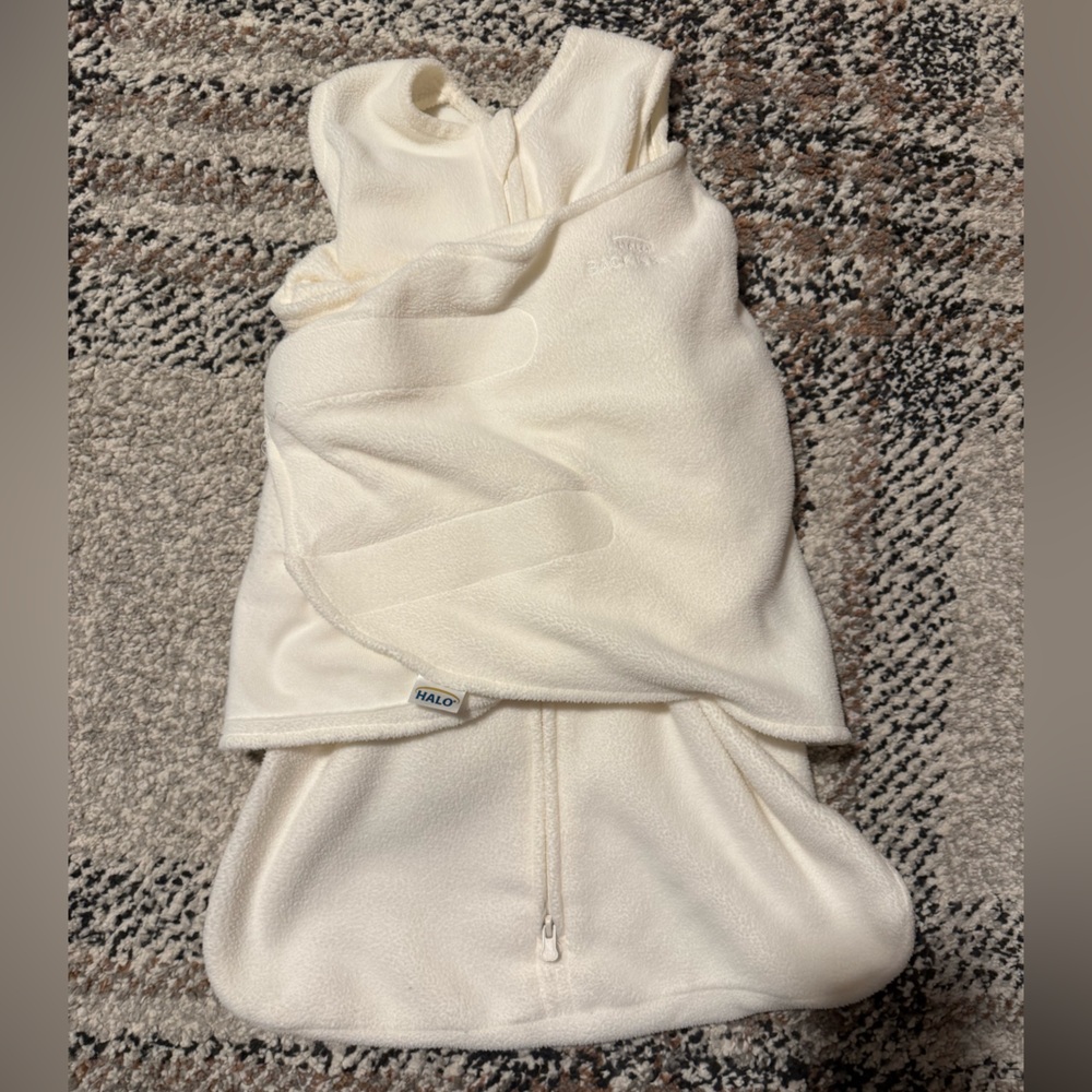 Halo SleepSack Swaddle (White)